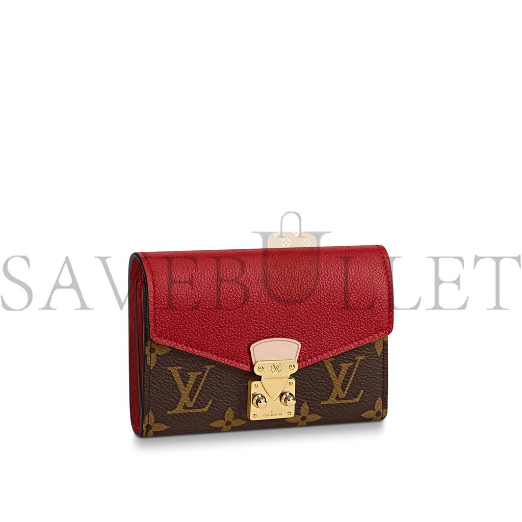 LOUIS VUITTON PALLAS WALLET M67478 (13*9.3*1cm)